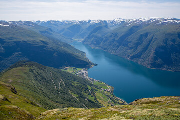 Norwegian fjords. Summer.