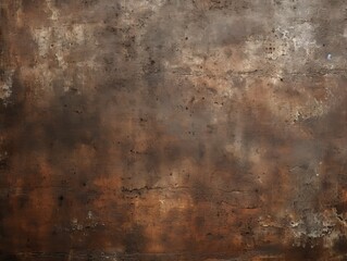 Fototapeta na wymiar Dark Rusted Metal Texture, Old Grunge Background, Shabby Surface, Grunge, Rough, Textured Steel