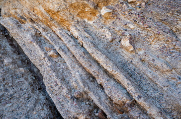 Stone texture and background. Abstract Stone texture. Steep cliff of high mountain. Nature background, geological structure.