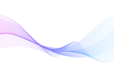 Gordijnen 青の抽象的な曲線 © e-suke