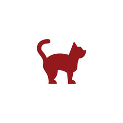 animal silhouette icon vector graphics