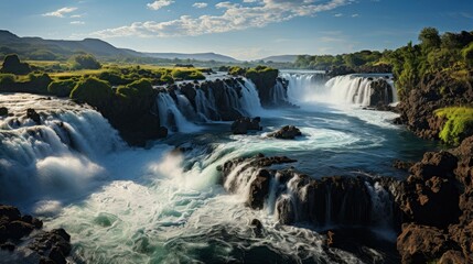 Toscane Italy Natural Spa Waterfalls Hot, HD, Background Wallpaper, Desktop Wallpaper