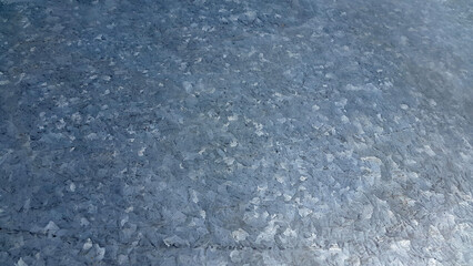 Galvanized surface. Zinc coated metal. Industrial background