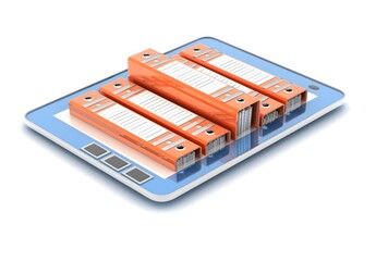 Tablet computer (documents folder)