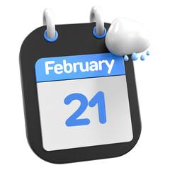 calendar 3D Icon Day 