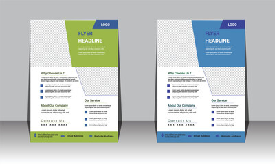 Creative flyer design and flyer name