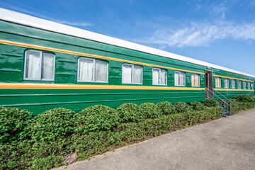 Obraz premium Green Train B&B