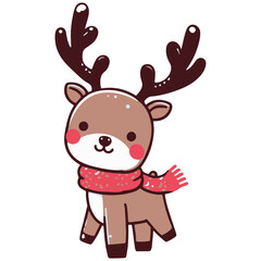 Reindeer Cute X'Mas