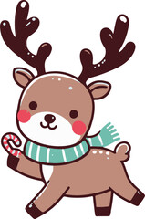 Reindeer Cute X'Mas