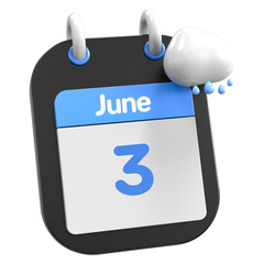 calendar 3D Icon Day 