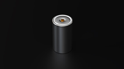4680 battery on black background, Electric vehicles and their components, Electric battery...