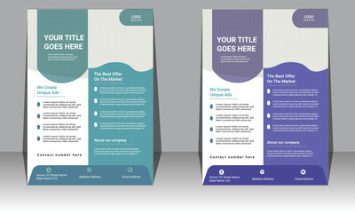 Flyer design and creative flyer name