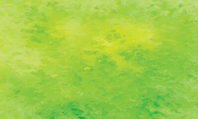Abstract watercolor paint background for green color