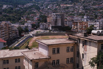 Fototapeta premium Albanian city.