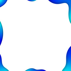 Frame or Border Made of Colorful Abstract Design