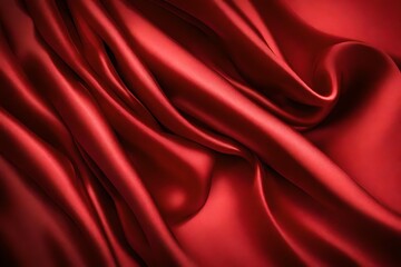 Obraz premium red silk background