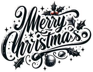 christmas greeting card calligraphy christmas