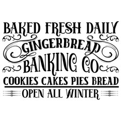 Vintage Christmas Sign SVG Design