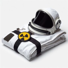 radiation clothes   isolated white