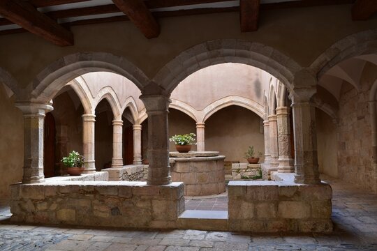 Detalle del claustro