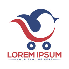 Shopping Logo design Creative and Professional Logo Design