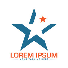 Star Logo Design Unique and Modern Logo Design