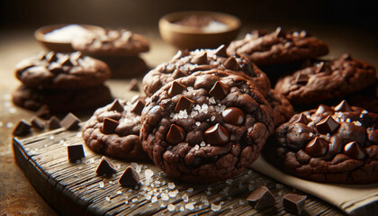 Fototapeta premium chocolate cookies
