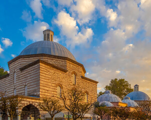 Fototapeta na wymiar Ancient Hagia Sophia Hurrem Sultan Bathhouse