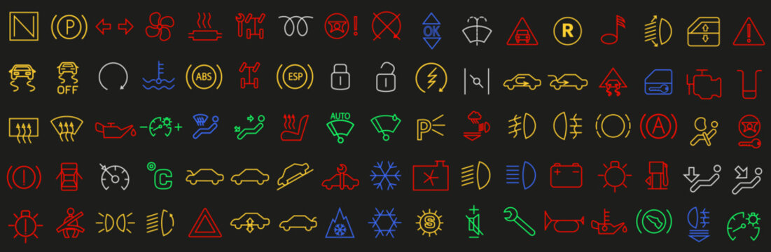 Error Light Dashboard Warning Lights Images – Browse 13,036 Stock Photos, Vectors ...