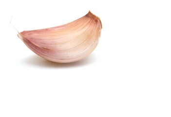 Garlic isolated on white background