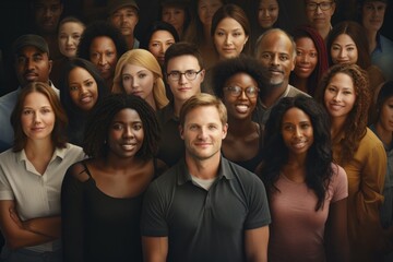 Fototapeta premium Diversity People Group Team Union Concept 