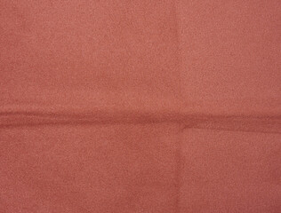 Texture of brown soft fabric
