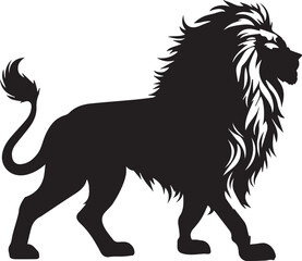 Lion Silhouettes EPS Lion Vector Lion Clipart