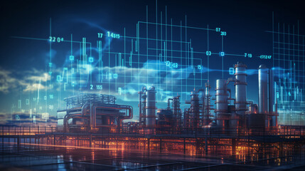 Integrated Petrochemical Infrastructure: Power Plant Refinery, Storage Facilities, and Demand Price Insights in Oil & Gas Production