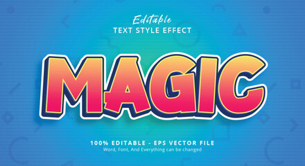 magic text effect editable text style © Creative Division