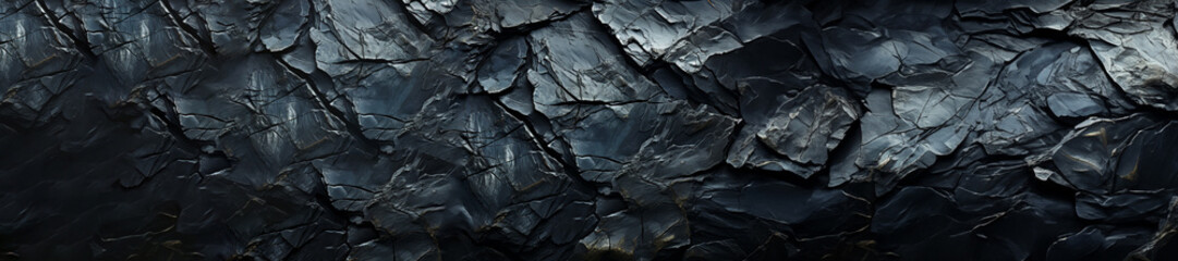 Dark stone surface. Black rock background.
