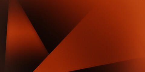 abstract orange background, Abstract geometric background with red and orange triangular shapes