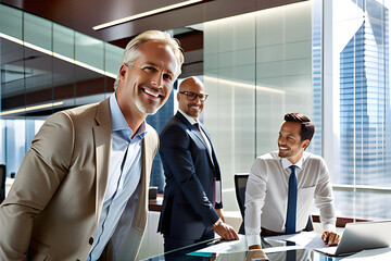 Enjoyable work life with coworkers. Generative AI