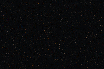 Magical gold stars Dark black backdrop December Frozen sky vector Birthday card Summer night Copy space for greeting text Holiday classic design New year mood Christmas template Holiday background Joy