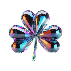 3d holographic shape, reflective glass dispersion