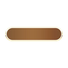 brown banner gold frame
