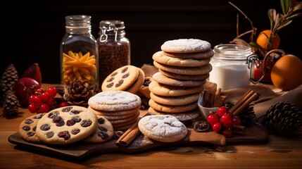 delight of cookies with a rustic charm . each piece radiating warmth and flavor, inviting you to experience the joy of homemade sweetness