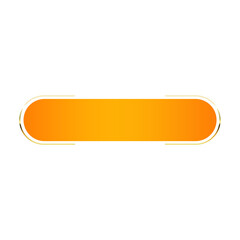 orange banner gold frame