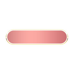 pink banner gold frame