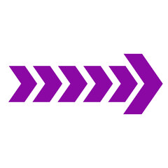 purple arrow banner bar