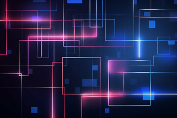 Abstract technology digital line electronic network data innovation concept background.