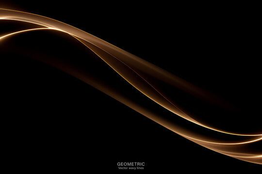 Dark brown color gradient background design. Abstract geometric background with liquid shapes. Vector illustration.