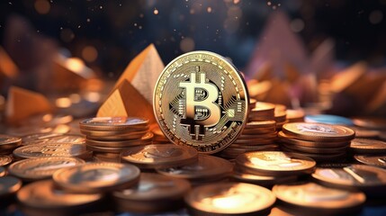 Cryptocurrency on Binance trading app, Bitcoin BTC with BNB, Ethereum, Dogecoin, Cardano, Litcoin, altcoin digital coin crypto currency defi p2p decentralized finance and fintech banking market