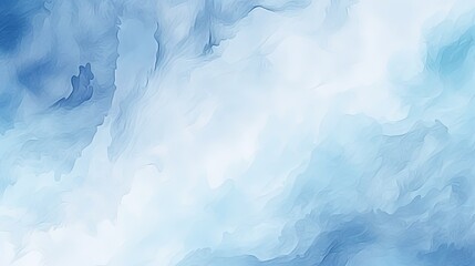 Watercolor paper background. Abstract Painted Illustration. Brush stroked painting. Abstract light blue watercolor background with space for text or image