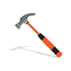 building equipment hammer vector icon